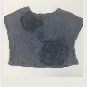 lol vintage crop top