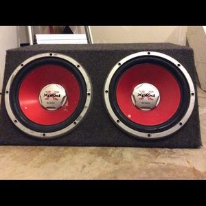 Sony explode 12inch sub woofer
