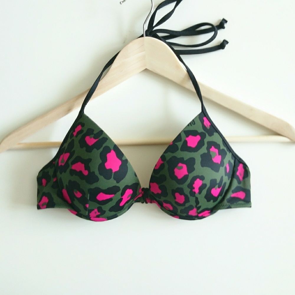 Victoria's Sercet push up halter bikini top