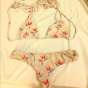 Acacia bird of paradise set