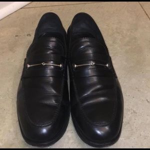 Gucci Men's Black Leather Loafer - 286771