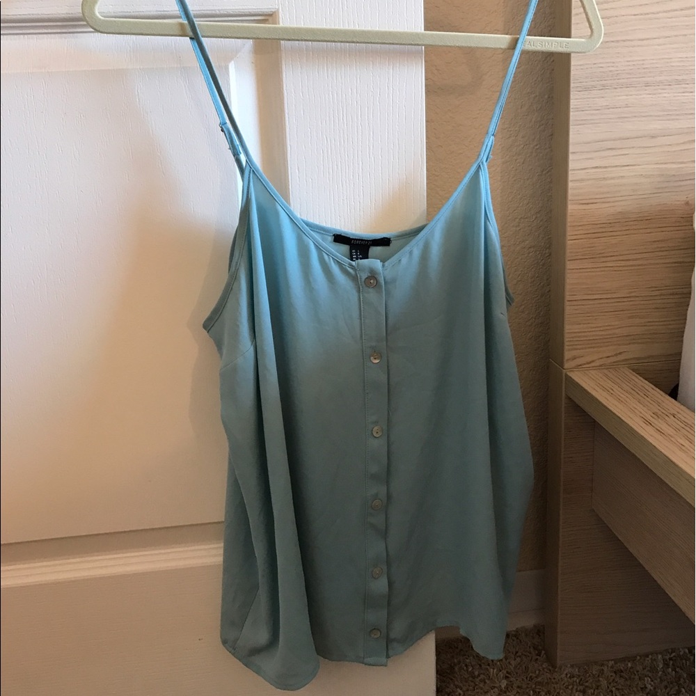 Light baby blue Forever 21 tank top cami