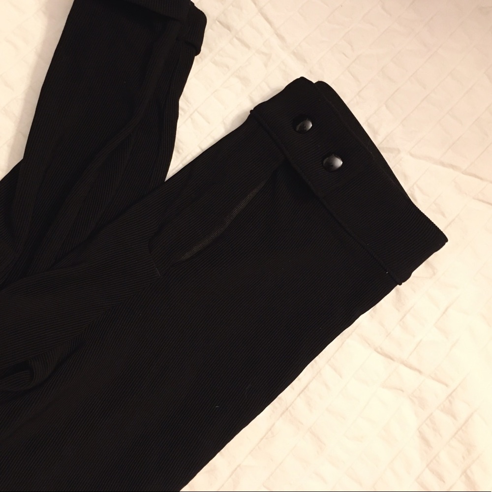 black aa riding pants