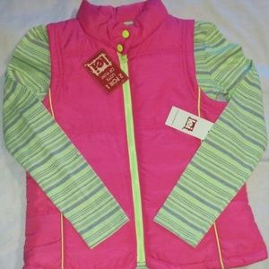 NWT KIDS 10/12 JACKET & LONG SLEEVE SHIRT