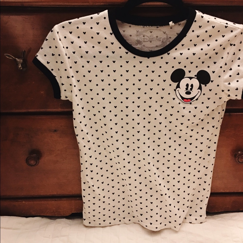 Mickey Mouse ringer tshirt