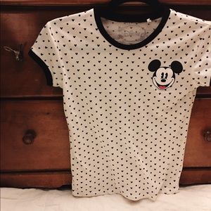 Mickey Mouse ringer tshirt