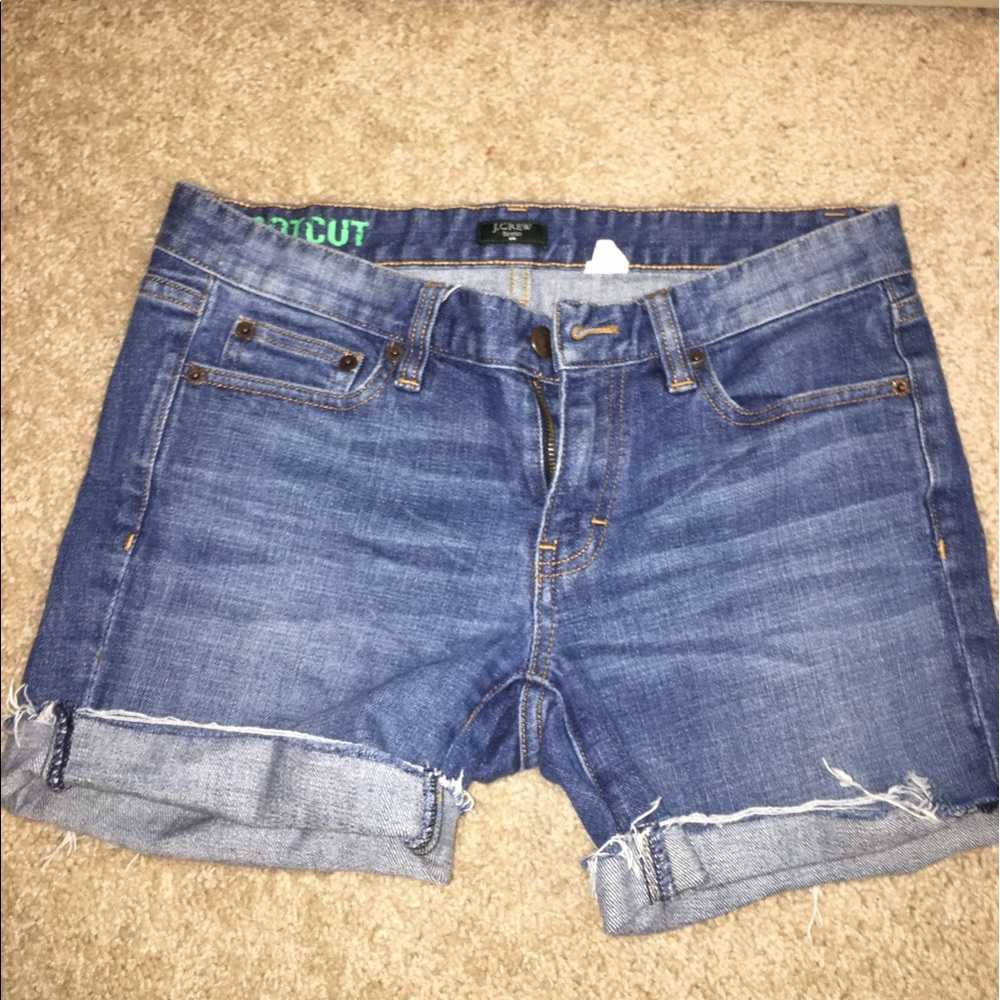 J Crew cut off shorts