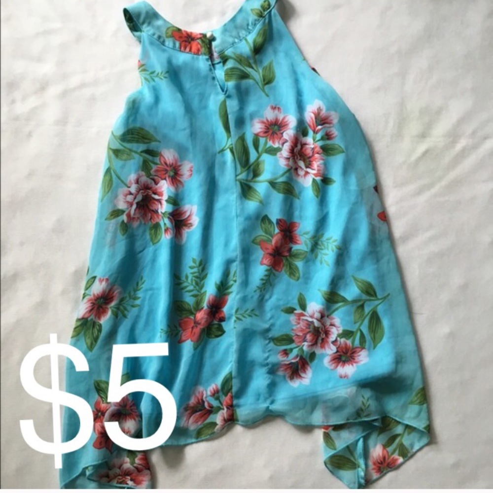 Robbin egg blue top