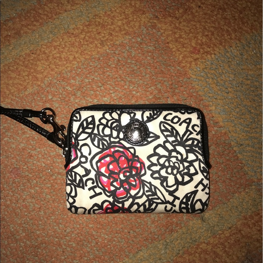 Coach wallet wristlet