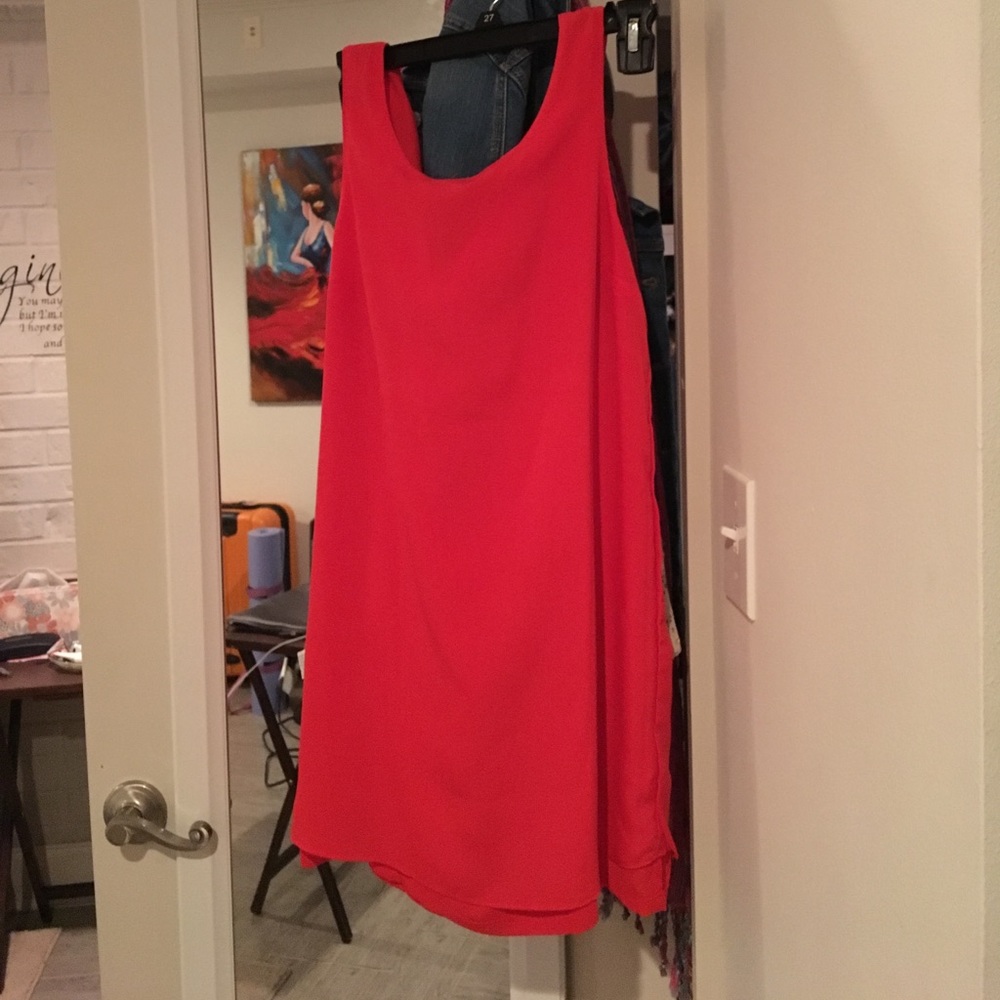 Red dress brand new