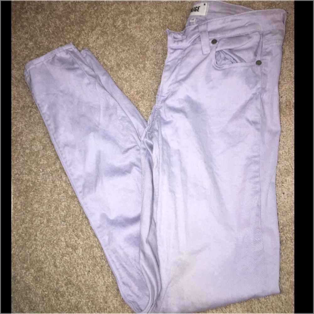 Paige colored jeans