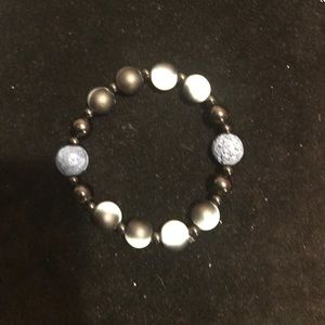 Asteroid blue bracelet