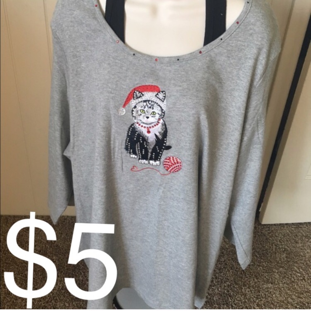 Quaker plus size top NWT