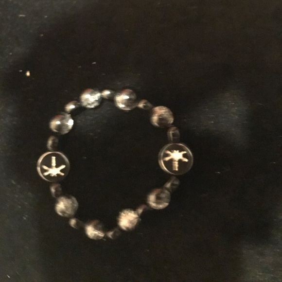 Shattered glass dragonfly bracelet - Picture 2 of 2