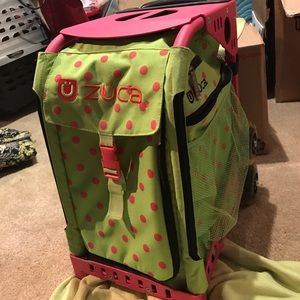 Pink Polka Dot Zuca Bag