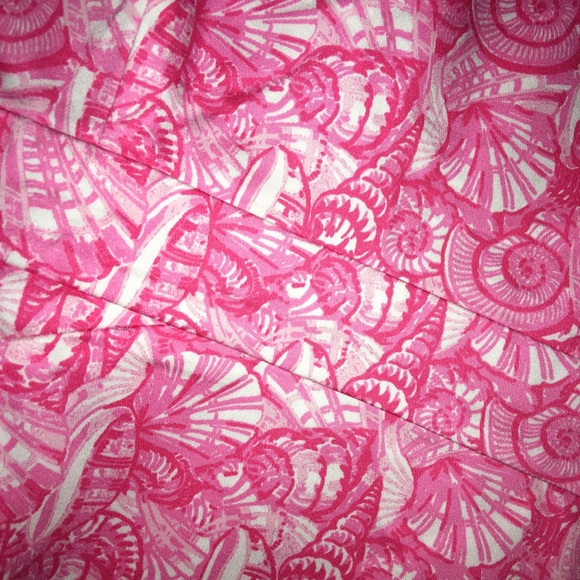 Vineyard Vines Shells Allover Print Dress Sz 10 - Picture 5 of 6