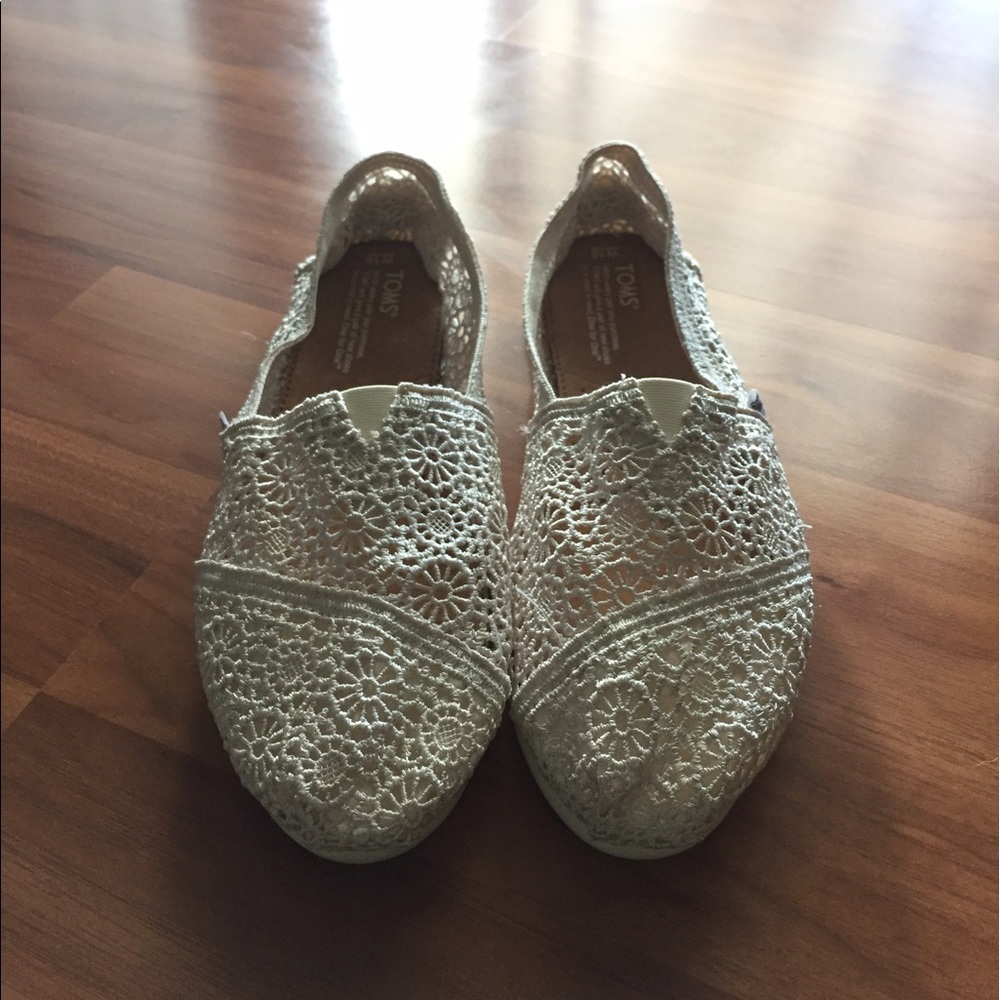 New Natural moroccan crochet women's classic toms