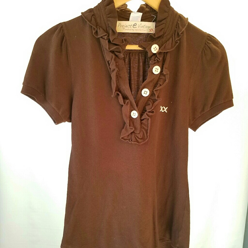 Project Vintage short sleeve shirt size Small