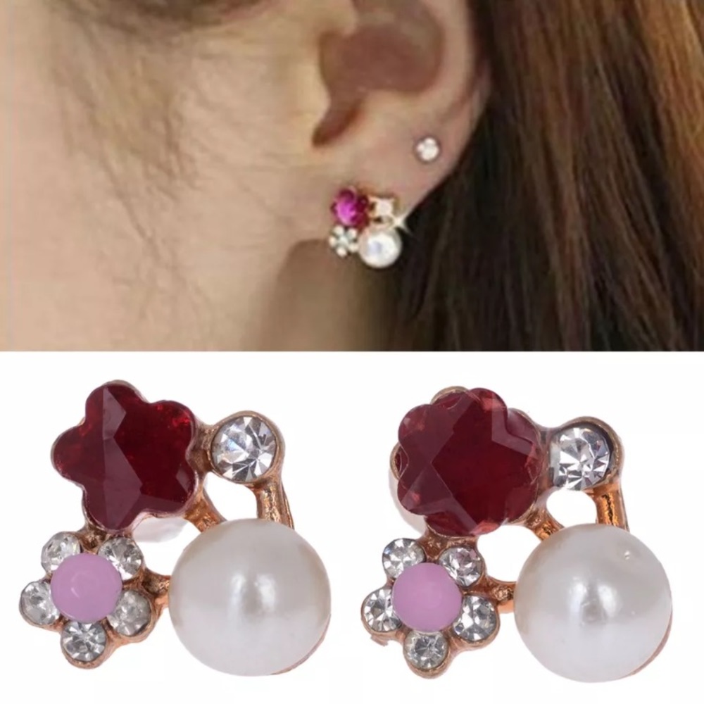 ❤️ Elegant Crystal Rhinestone Stud Earrings! ❤️