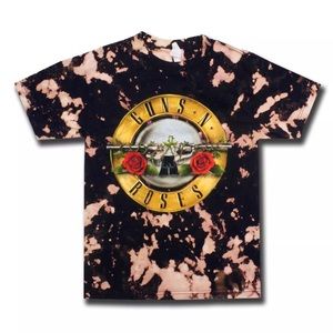 Vintage Guns n Roses Bullet Logo Bleached Shirt
