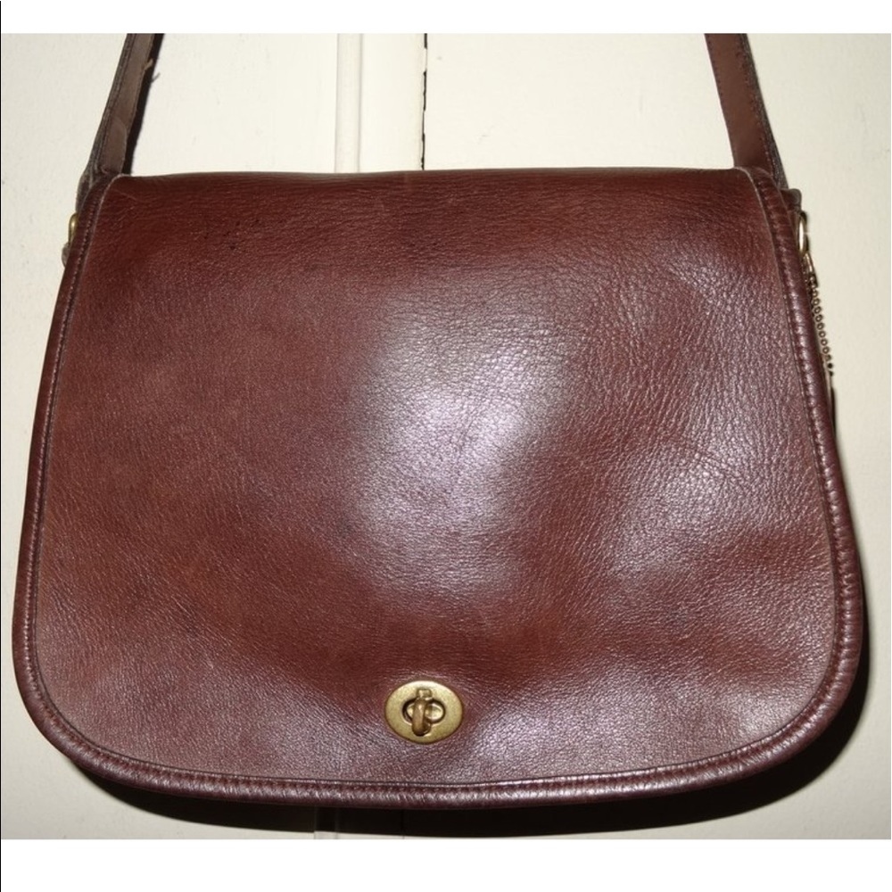 Vintage Coach Ranch Bag Leather