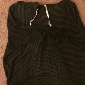 Brandy Melville striped hoodie