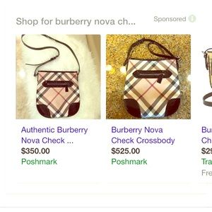 Burberry nova cross body