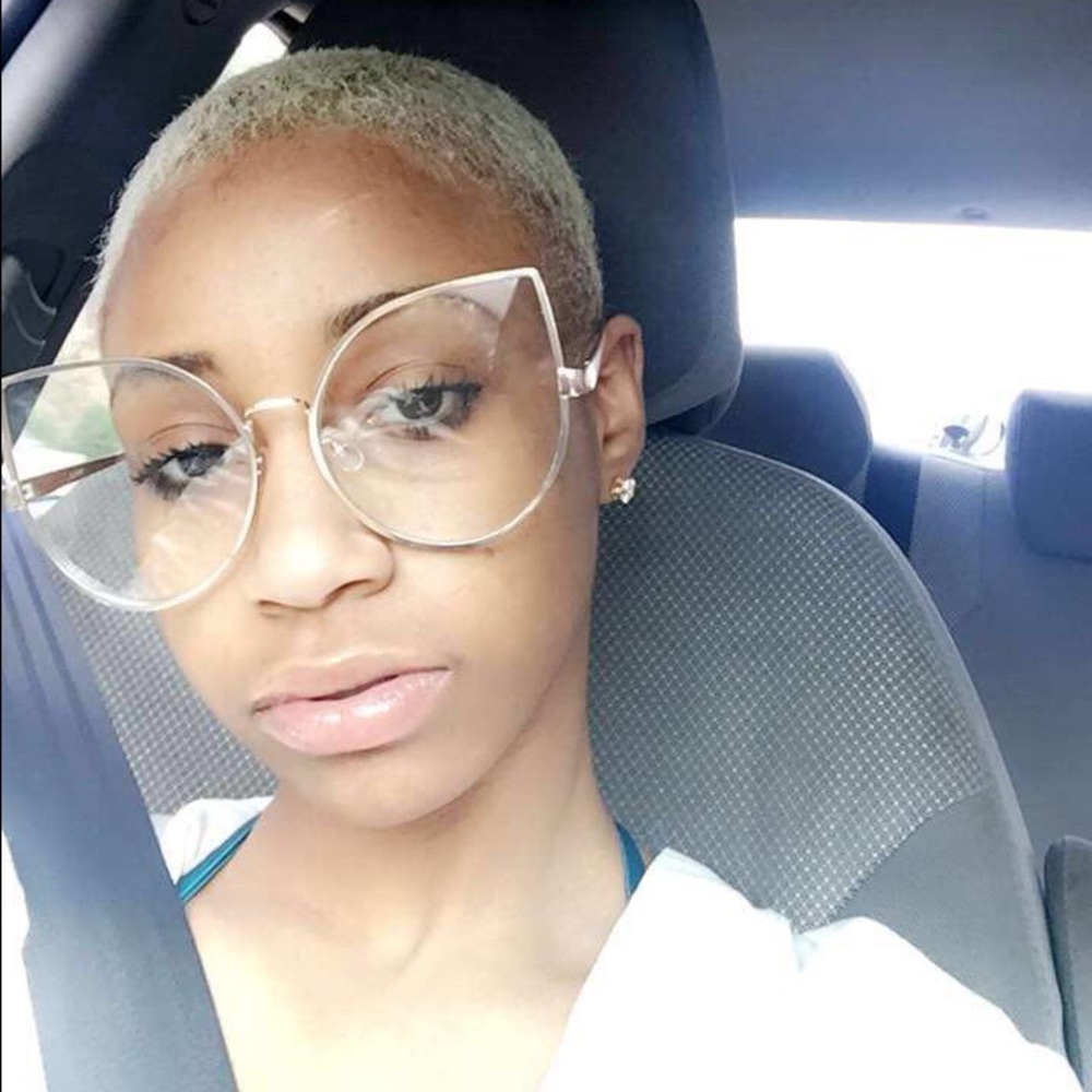 Clear Cat Framed Glasses