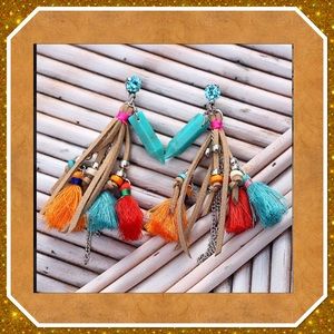 eManco Jewelry - Bohemian Tassel Earrings eManco Jewelry - Bohemian Tassel Earrings
