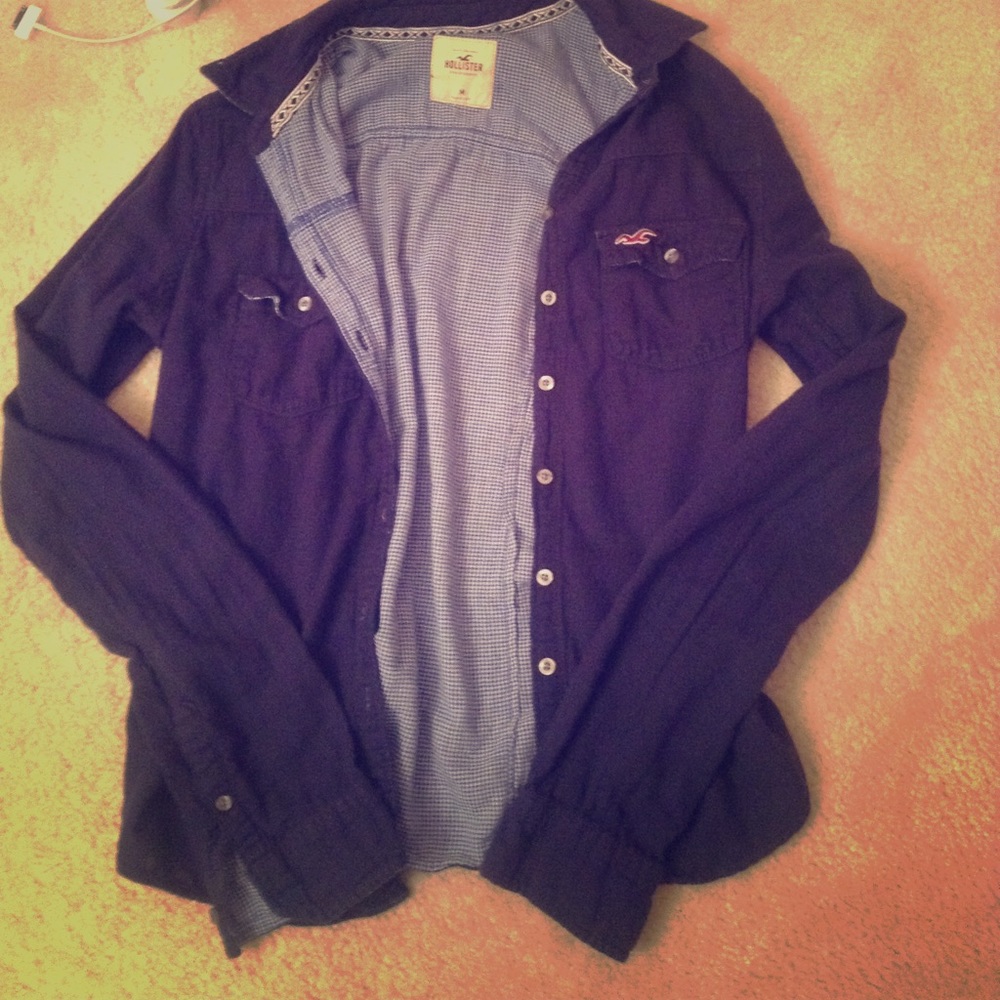 Hollister button down shirt