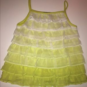 Lime green baby gap