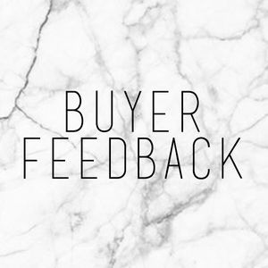 Buyer Feedback