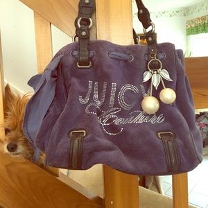 Authentic Blue Juicy Couture Bag / Purse