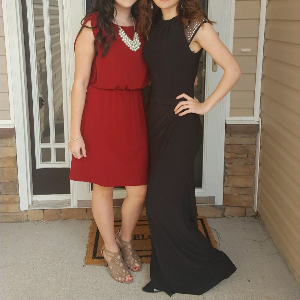 ONE DAY SALE ONLY (Black formal dress)