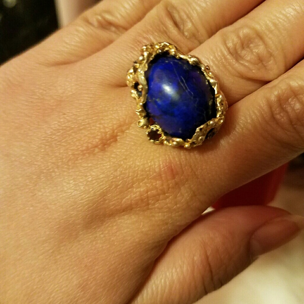 NEW Cocktail Ring. Made in Alaska. SIZE 7