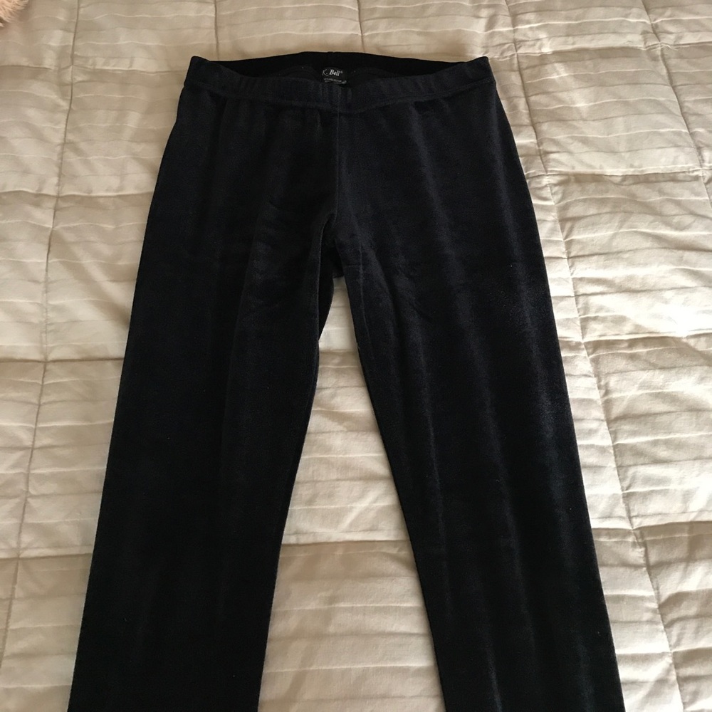 Velvet leggings by K Bell