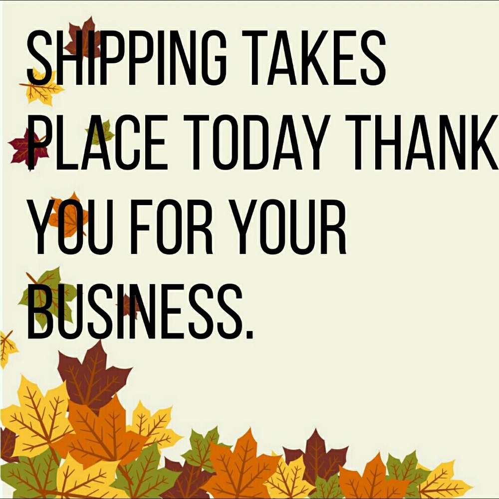 Shipping details variety of items