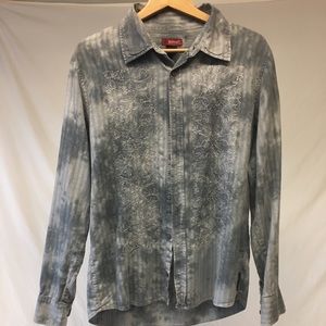 Beautiful (shades of grey) men's dress shirt