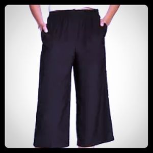 WAYF Cropped Palazzo Pants
