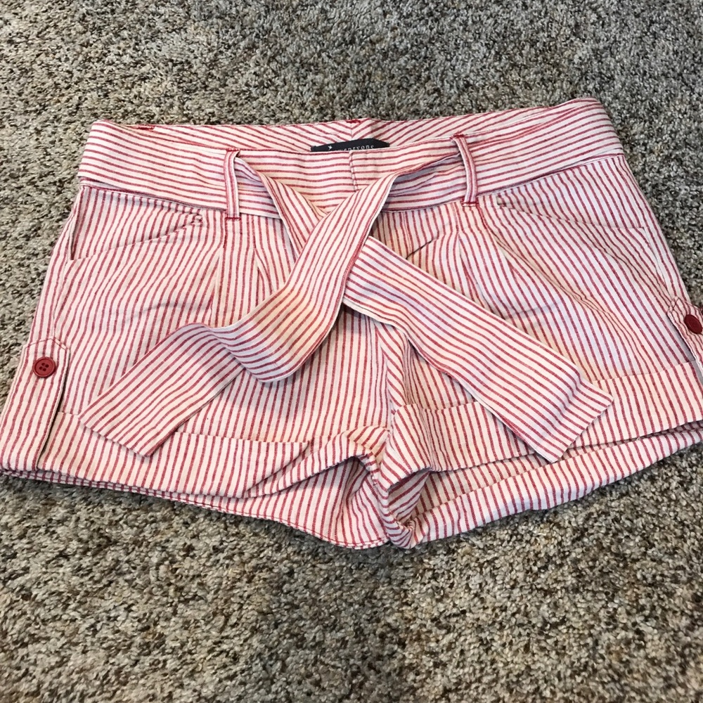 Forever 21 Size Large Striped Shorts