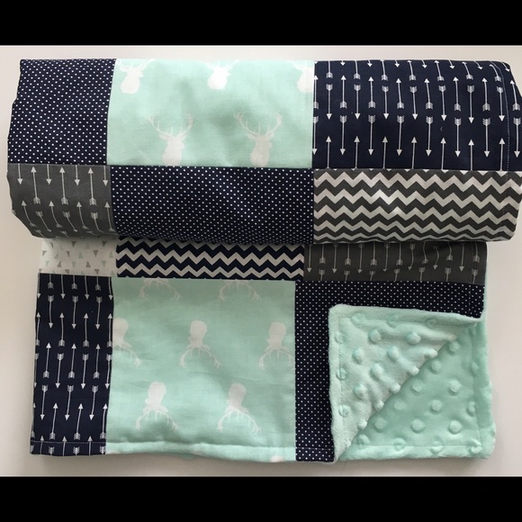 Patchwork Baby Blanket - Picture 4 of 4