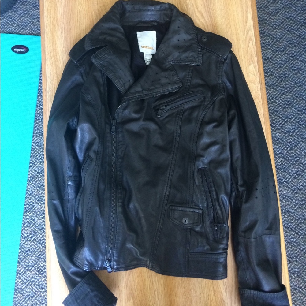 Diesel leather jacket