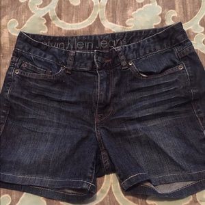 Calvin Klein denim shorts