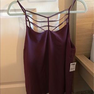 Strappy rhinestone Charlotte Russe cami