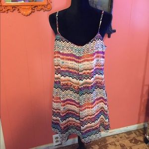 Speechless Print Dress. Size XL