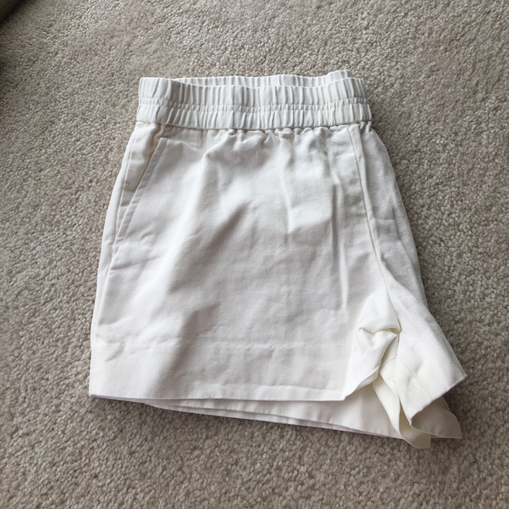 J. Crew White Shorts