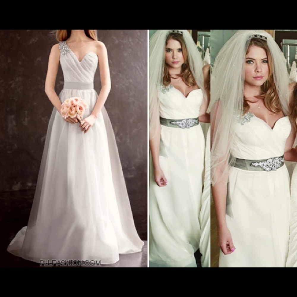 Vera Wang wedding gown. As seen on PLL!