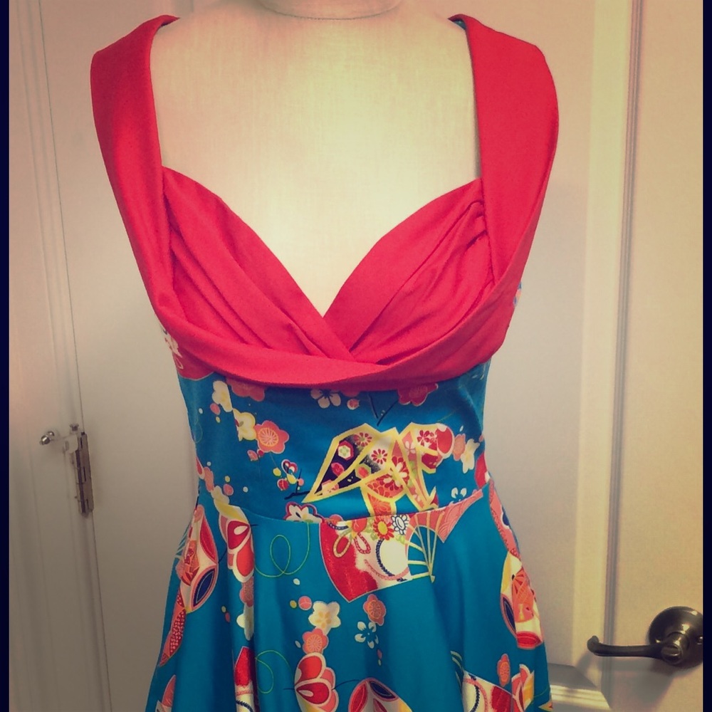 Trashy Diva Geisha Fans Honey Dress
