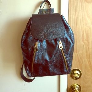 Alberta Di Canio metallic blue bag