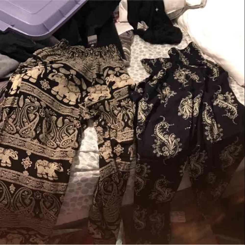 Two High waisted jogger pants